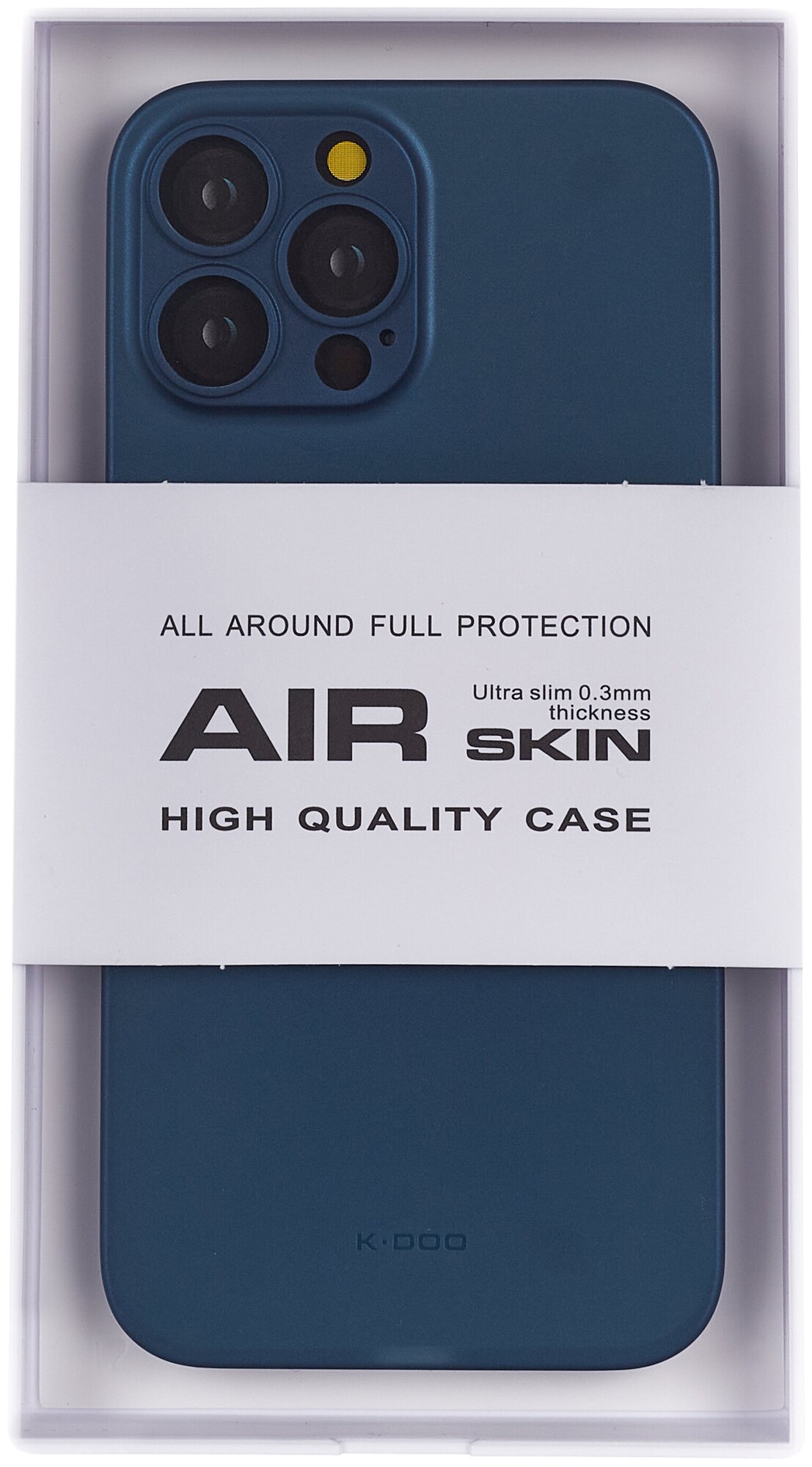 Чехол для iPhone 12 Pro AIR Skin-Синий