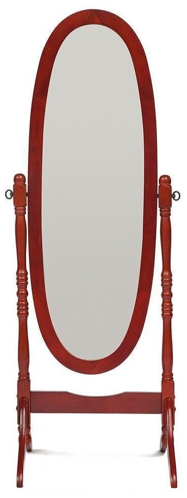 Зеркало TetChair NY-4001 56х150 см, cherry (вишня) в раме - фотография № 2