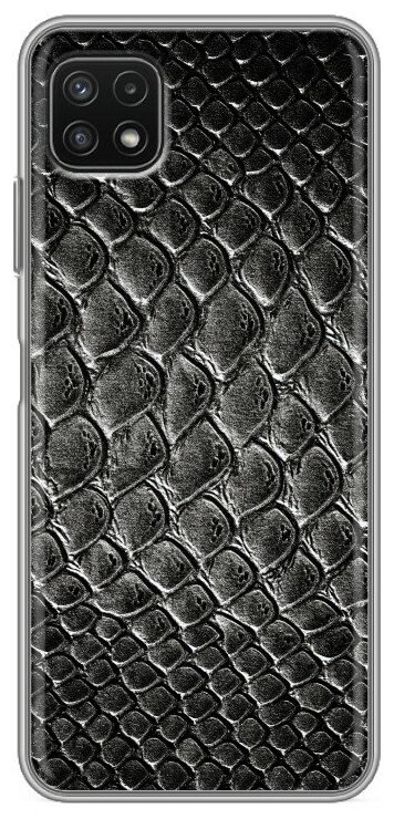 Дизайнерский силиконовый чехол для Samsung Galaxy A22s 5G Кожа змей