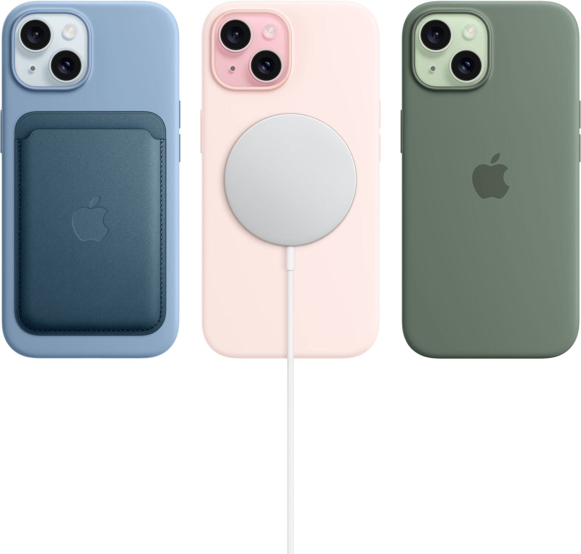 Смартфон Apple iPhone 15 Plus 256Gb (MU1G3HN/A) Green - фото №10