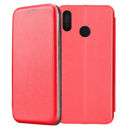 фото Чехол-книжка fashion case для huawei honor play красный