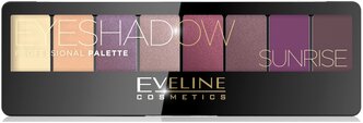 Eveline Cosmetics Палетка теней Eyeshadow Professional 01 sunrise