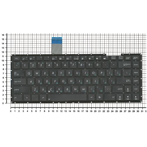 new laptop russian keyboard for asus x401 x401k x401e x401u x401a ru mp 11l93su 920w aexj1701010 0knb0 4105ru00 ru keyboard Клавиатура для ноутбука Asus X401 X401A X401U черная