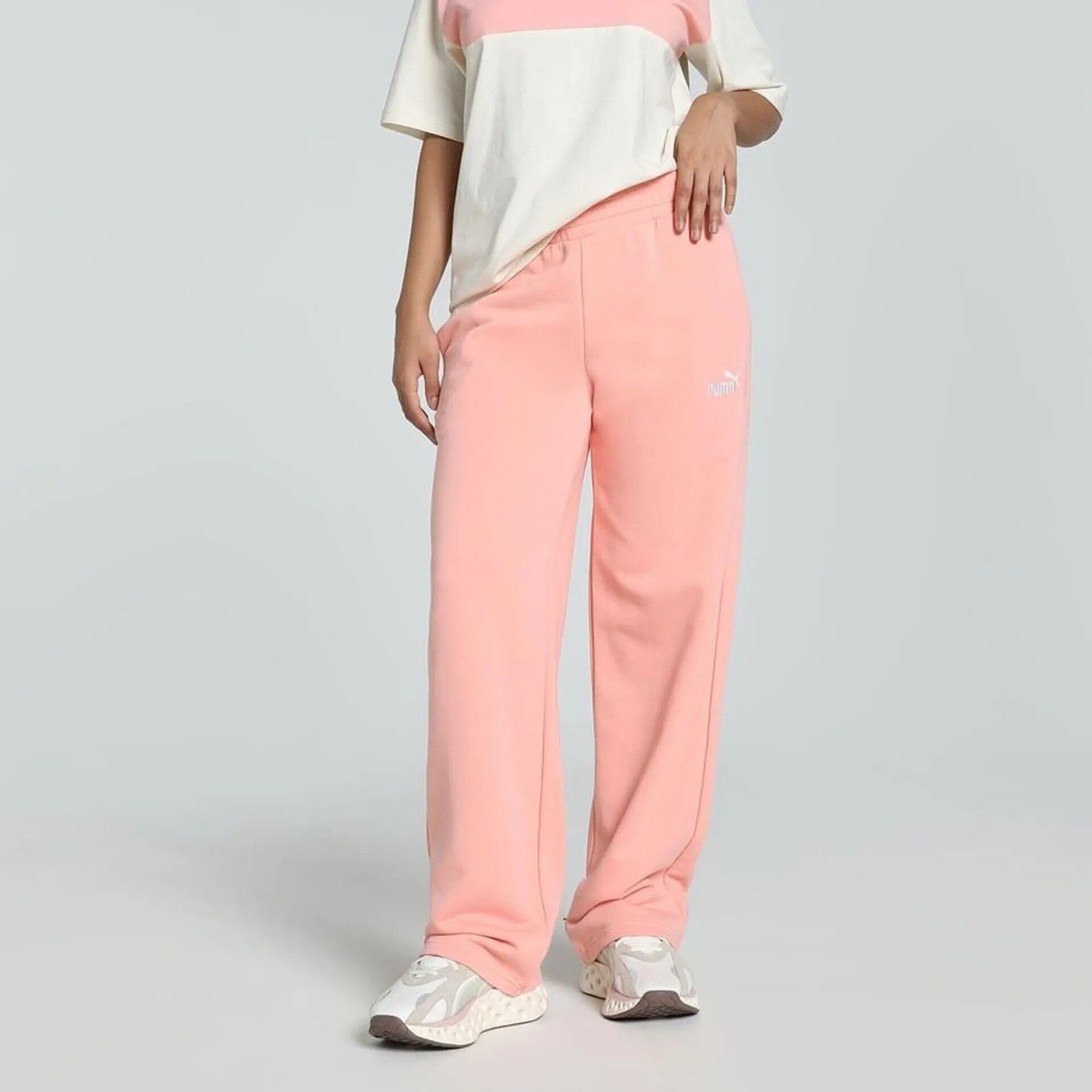 Брюки спортивные PUMA ESS No.1, размер M, розовый — фото 1