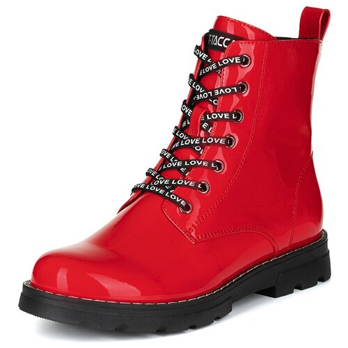 фото Ботинки t.taccardi детские демисезонные для девочек k8085mh-m501a размер 36, , цвет: красный