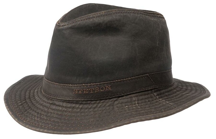 Шляпа STETSON арт. 2541110 TRAVELLER COTTON EF (коричневый)