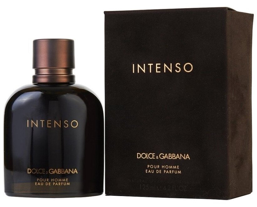 DOLCE & GABBANA парфюмерная вода Dolce&Gabbana pour Homme Intenso, 125 мл