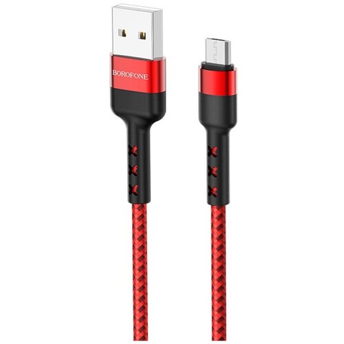 Кабель Borofone BX34 Advantage for Micro-USB Red кабель usb type c borofone bx34 advantage черный
