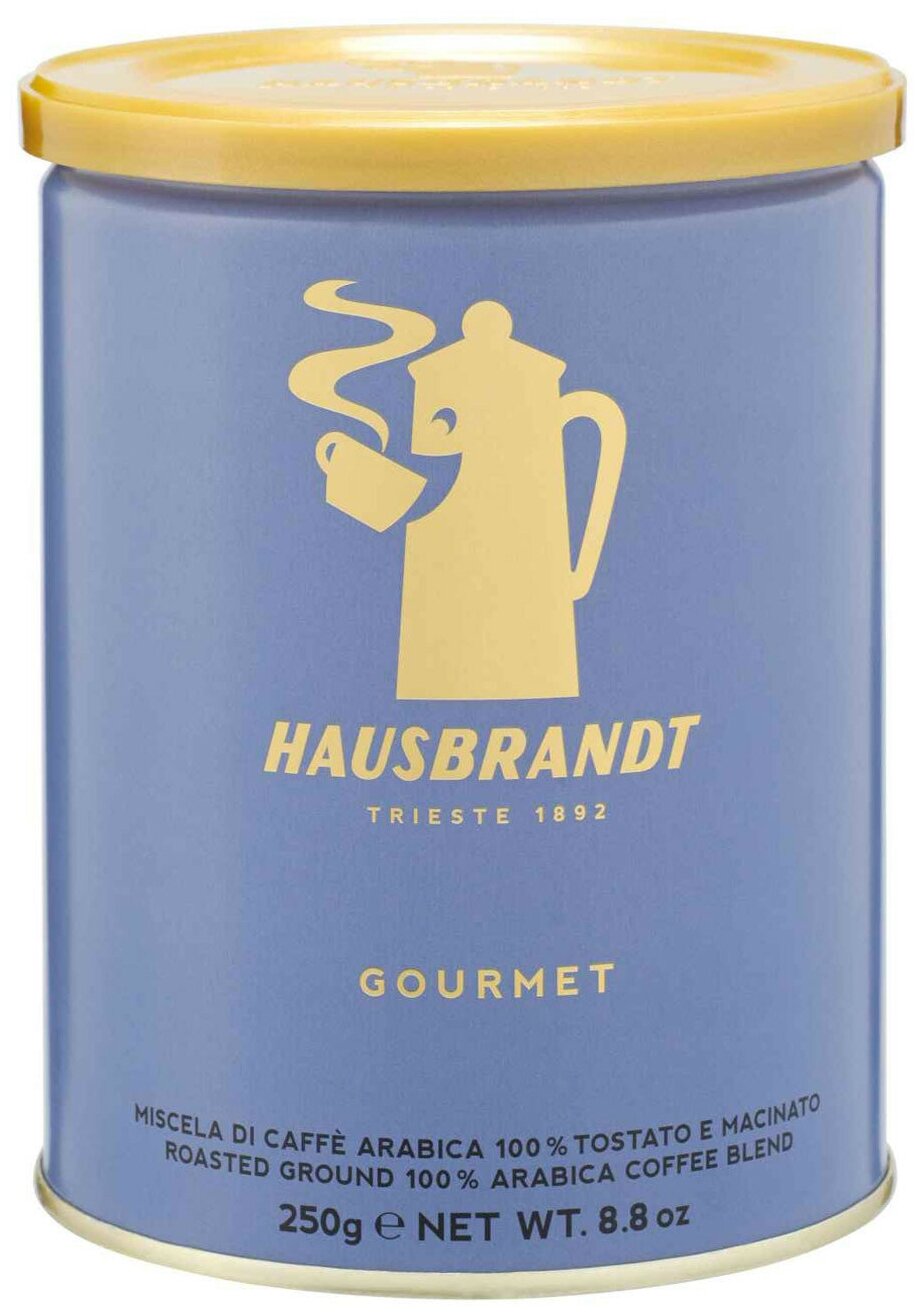 Кофе молотый Hausbrandt Gourmet (Гурмэ, Гурман), ж/б, 250г