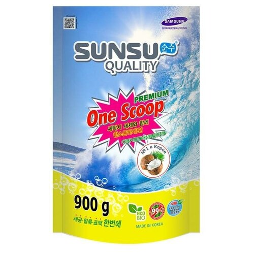 SUNSU-Q Пятновыводитель SUNSU-Q ONE SCOOP, универсальный, 900г