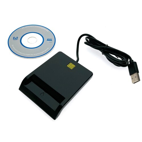 USB Считыватель сим и пластиковых смарт-карт, модель Smartread, Espada rp10 se black считыватель smart карт