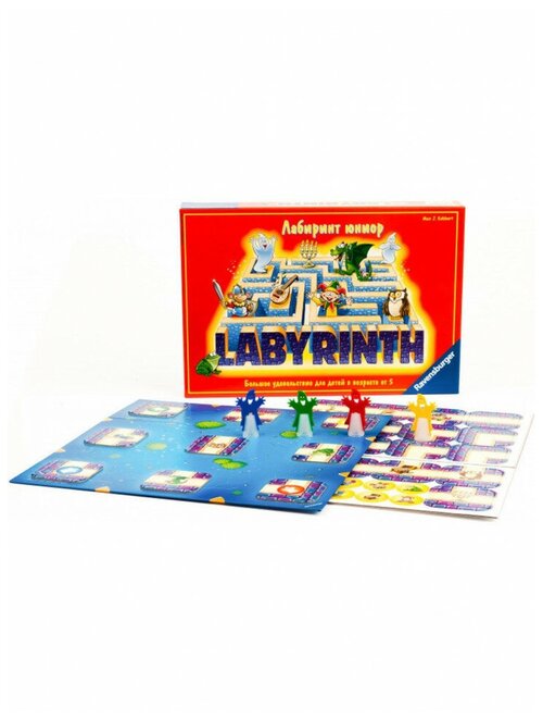 Настольная игра Лабиринт Детский/Юниор Сумасшедший лабиринт Ravensburger (Labyrinth Junior), Ravensburger