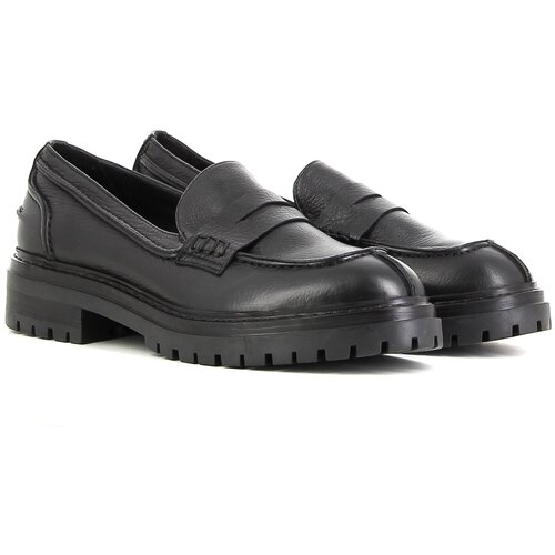 Полуботинки женские, Pixy, размер 38, черный, натуральная кожа