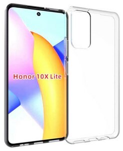 Фото Чехол на Хонор 10Х Лайт / Прозрачный чехол для Huawei Honor 10X Lite силиконовый (Хуавей Хонор 10Х Лайт / Хонор Х 10 Лайт) Premium