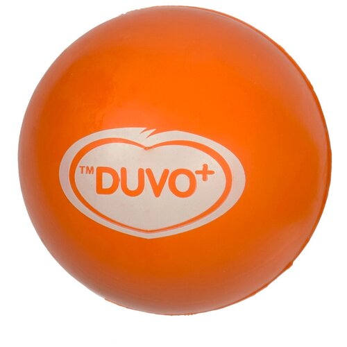 фото Игрушка для собак duvo+ "мяч резиновый", оранжевый, 8.5см (бельгия)