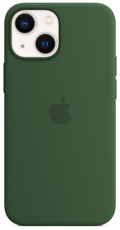 Чехол Apple IPhone 13 mini Silicone Case with MagSafe Clover