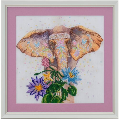 фото Набор для вышивания бисером "дар тропиков" ажур