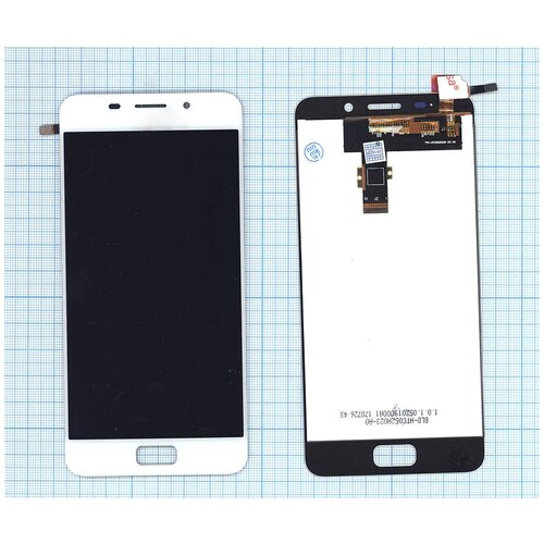 Дисплей для Asus ZenFone 3s Max ZC521TL белый 3 5 inch spi serial lcd module ili9488 hd 480 320 tft module