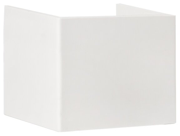 conw-60-40x4 Соединитель (60х40) (4 шт) Plast PROxima Белый EKF - фото №1