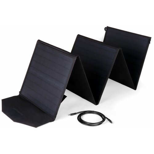 Солнечная батарея TOP-SOLAR 100W 18V DC 2 USB влагозащищенная складная на 5 секций 1995000₽