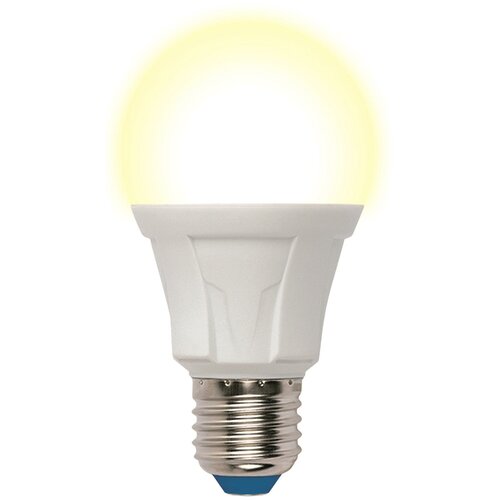 фото Лампа светодиодная груша uniel led-a60 e27 18w 3000k