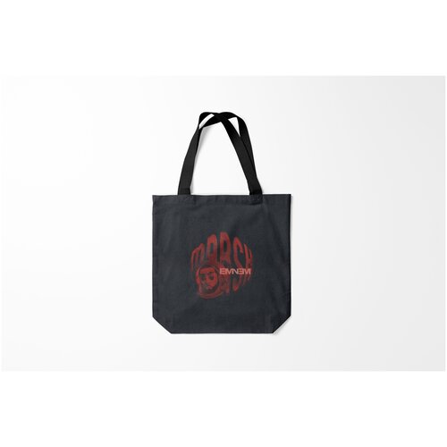 фото Сумка-шоппер / 40х40 см / rap / eminem marsh burnettie