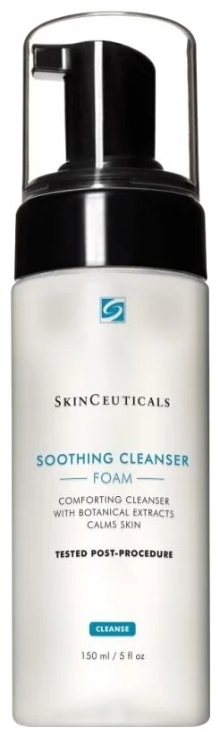 SkinCeuticals успокаивающая пенка для умывания Soothing Cleanser Foam, 150 мл