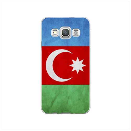 фото Силиконовый чехол "флаг азербайджана" на samsung galaxy a3 / самсунг галакси а3 case place