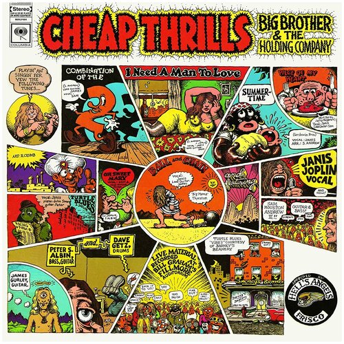 Big Brother and The Holding Company: Cheap Thrills (remastered) (180g) thrills виниловая пластинка thrills so mush for the city