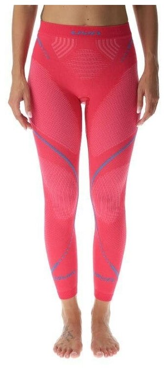 Термобелье кальсоны женские UYN LADY EVOLUTYON UW PANTS LONG Strawberry/Pink/Turquoise S/M 