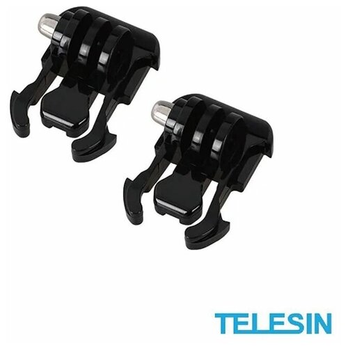 Защелка плоская Telesin Buckle для платформ GoPro sjcam sj8 pro black