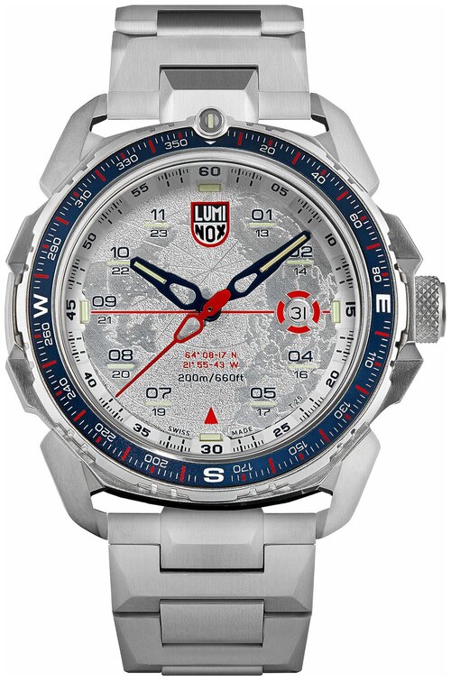 Наручные часы Luminox Land, серебряный