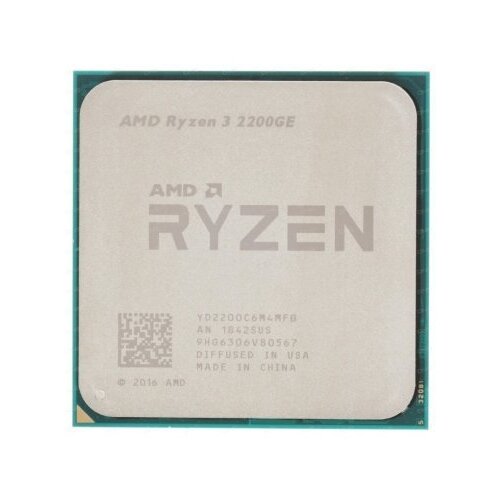 Процессор AMD Ryzen 3 2200GE AM4, 4 x 3200 МГц, OEM