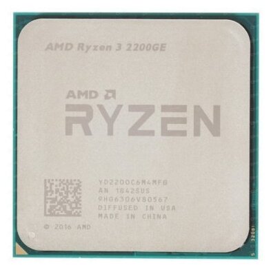 Процессор AMD Ryzen 3 2200GE AM4 4 x 3200 МГц