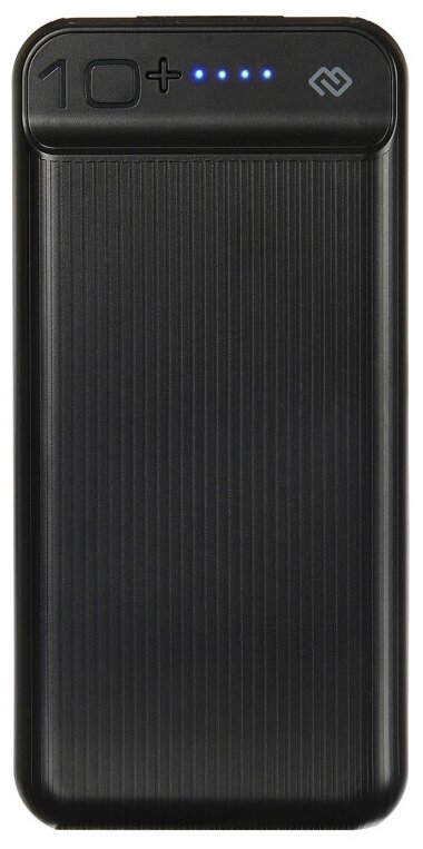 Внешний аккумулятор (Power Bank) Digma DG-10000-3U, 10000мAч, черный [dg-10000-3u-bk] - фотография № 2