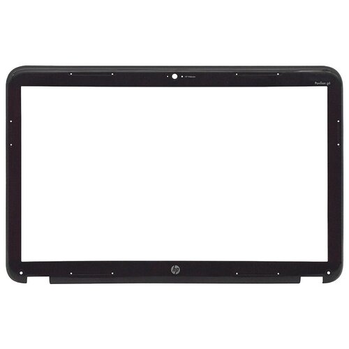 Рамка матрицы для ноутбука HP Pavilion G6-2000 черная глянцевая