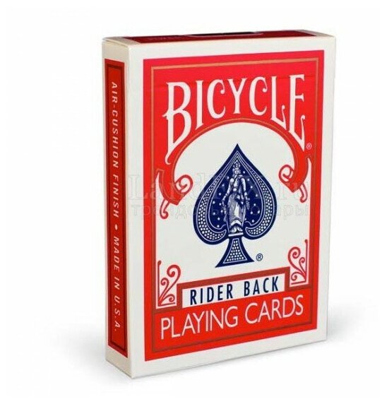 Карты игральные THE U.S. PLAYING CARDS CO. BICYCLE RIDER BLACK