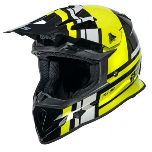 фото Кроссовый шлем ixs ixs361 2.3, чёрный/желтый