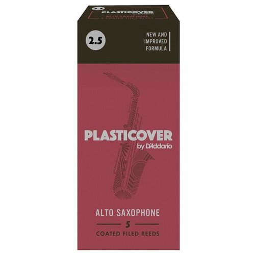 Трость (5 шт. в наборе) D'Addario Plasticover RRP05ASX250 натуральный
