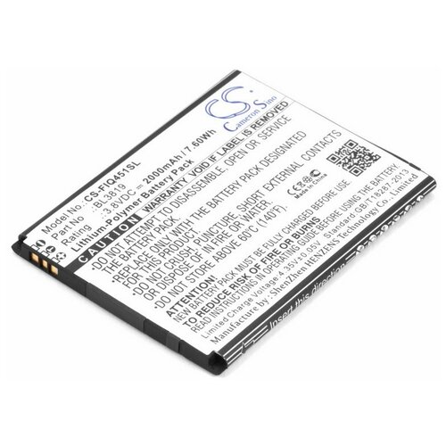 фото Аккумулятор для телефона fly iq4514 evo tech 4 (bl3819) sino power