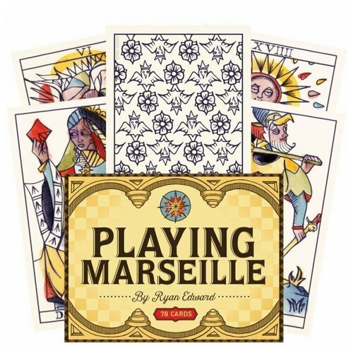 Карты Таро Игра в Марсельское Таро / Playing Marseille Tarot - U.S. Games Systems гадальные карты u s games systems таро ghosts