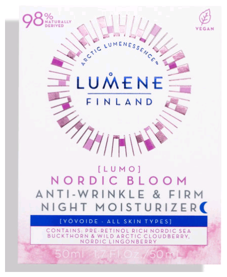Крем Lumene Lumo Nording Bloom - Night Moisturizer Укрепляющий и увлажняющий крем 