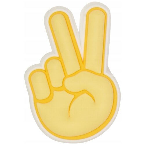 Джибитс Crocs Peace Hand Sign Унисекс 10007207 onesize