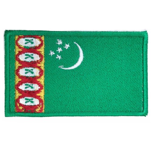 Нашивка флаг Туркменистан shevronoff