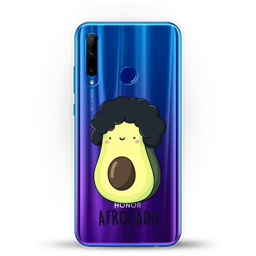фото Силиконовый чехол афрокадо на honor 10i andy & paul