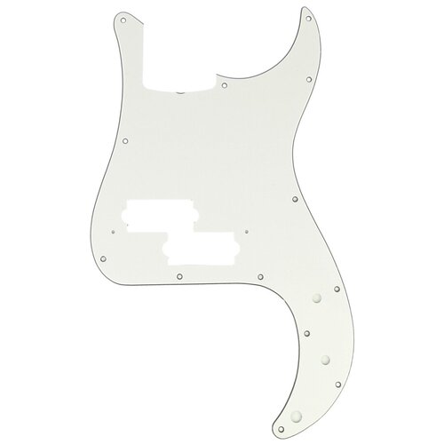 Панель для оригинального Fender Precision Bass Japan, PARTS MX1407AW, для 4-струнных, пергаментная