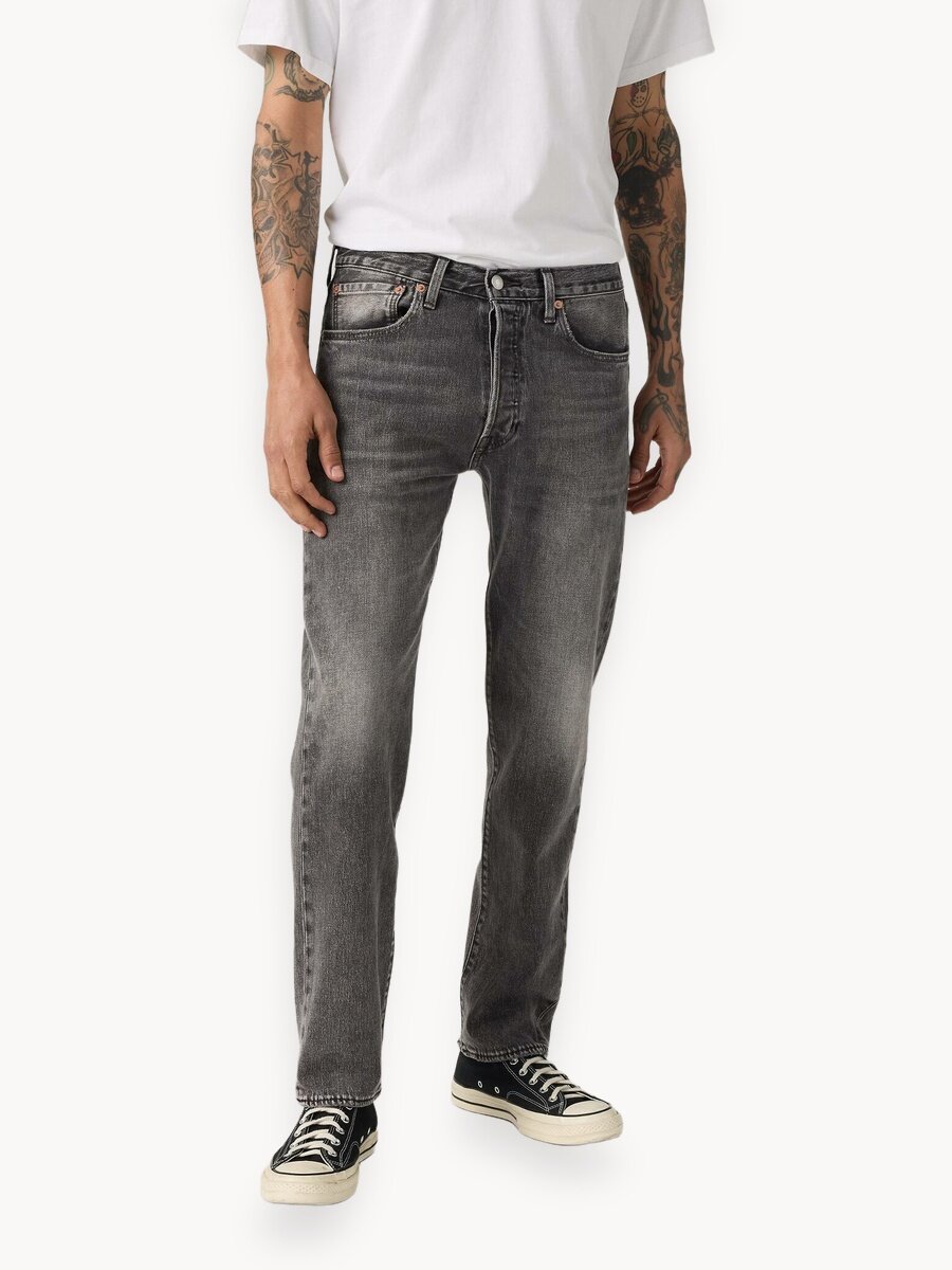 Джинсы Levi's 501® Original Fit, размер 36/34 JEAN, черный