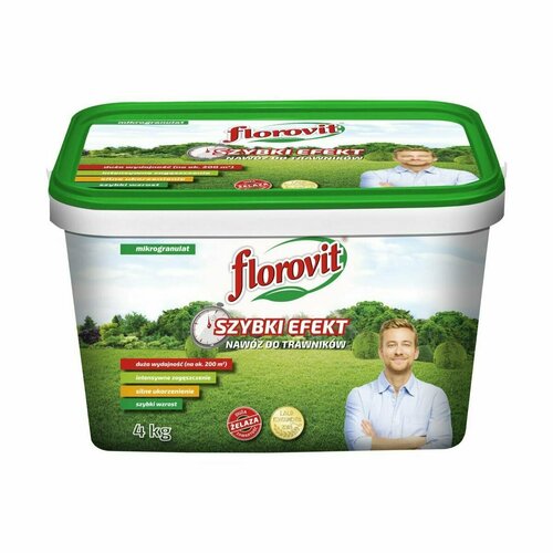 Florovit быстрого действия для газона 4 кг