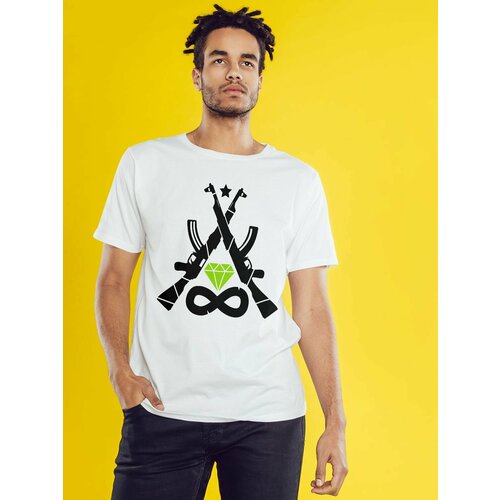 фото Футболка, размер 2xl, белый нет бренда