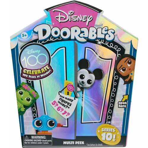 Набор фигурок Disney Doorable Multi Peek S10, 5 фигурок wall e robot pvc action figure collection model disney pixar